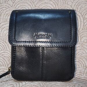 American Leather Co. Black Crossbody Bag